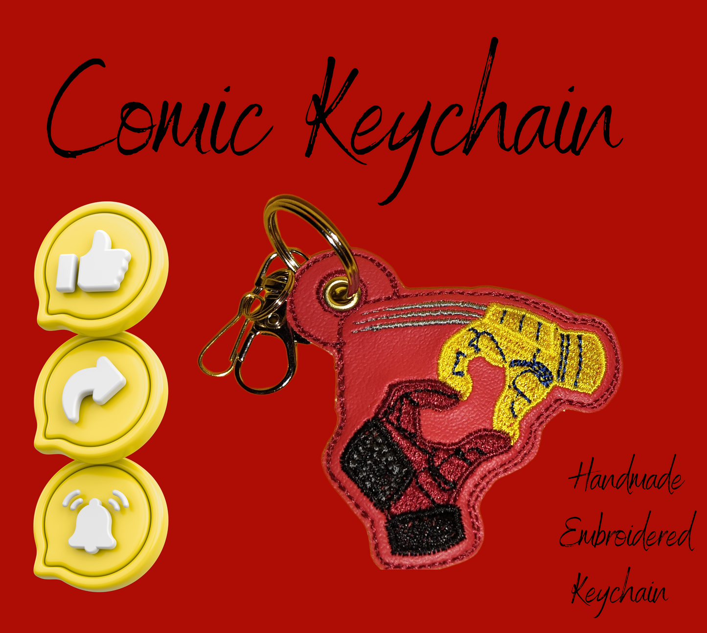 COMIC KEYCHAIN