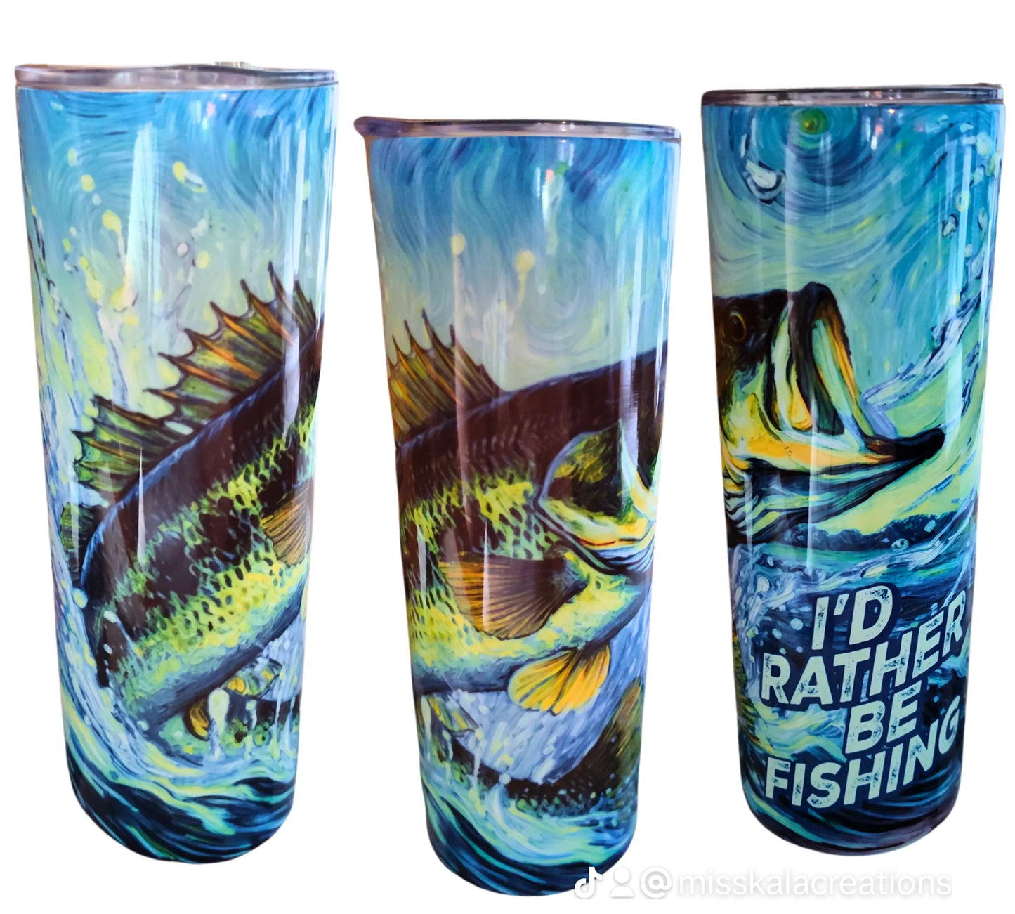 I'd Rather Be Fishing 20oz Tumbler